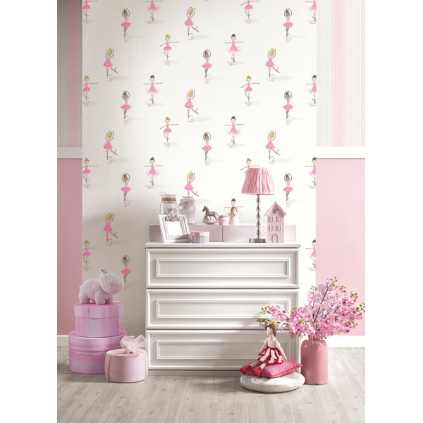 Harriet Bee Huddersfield Striped Wallpaper Wayfair